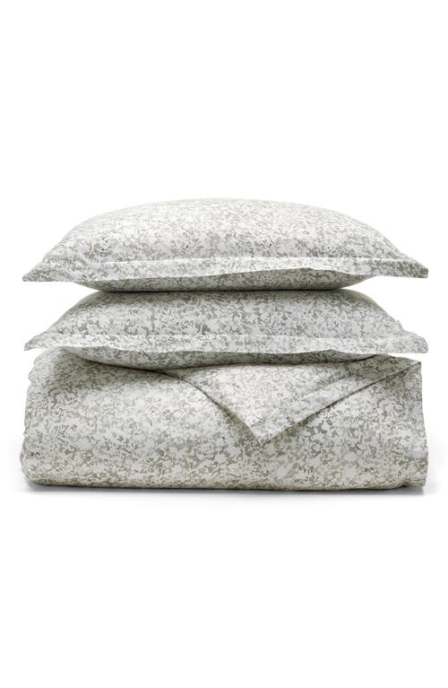 BOLL & BRANCH BOLL & BRANCH SIGNATURE GARDEN PRINT HEMMED ORGANIC COTTON DUVET COVER & SHAMS SET