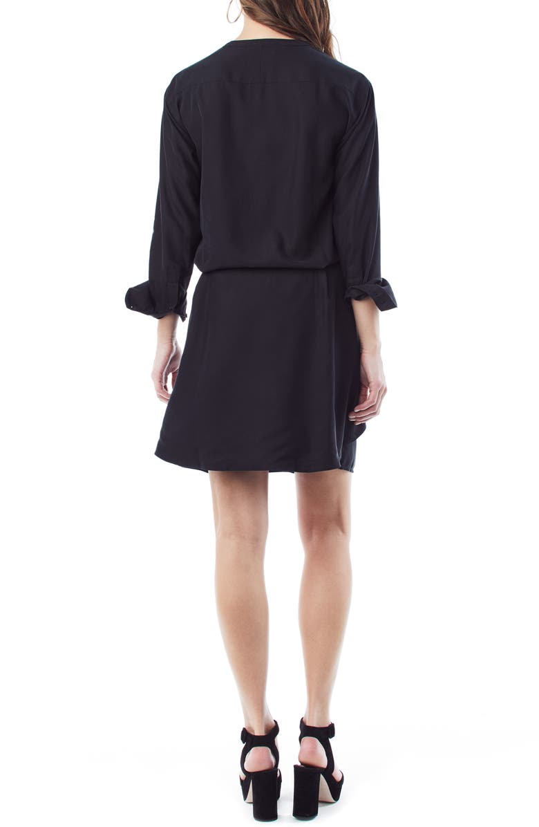 Loyal Hana Lucy Long Sleeve Maternity/Nursing Shirtdress, Alternate, color, 