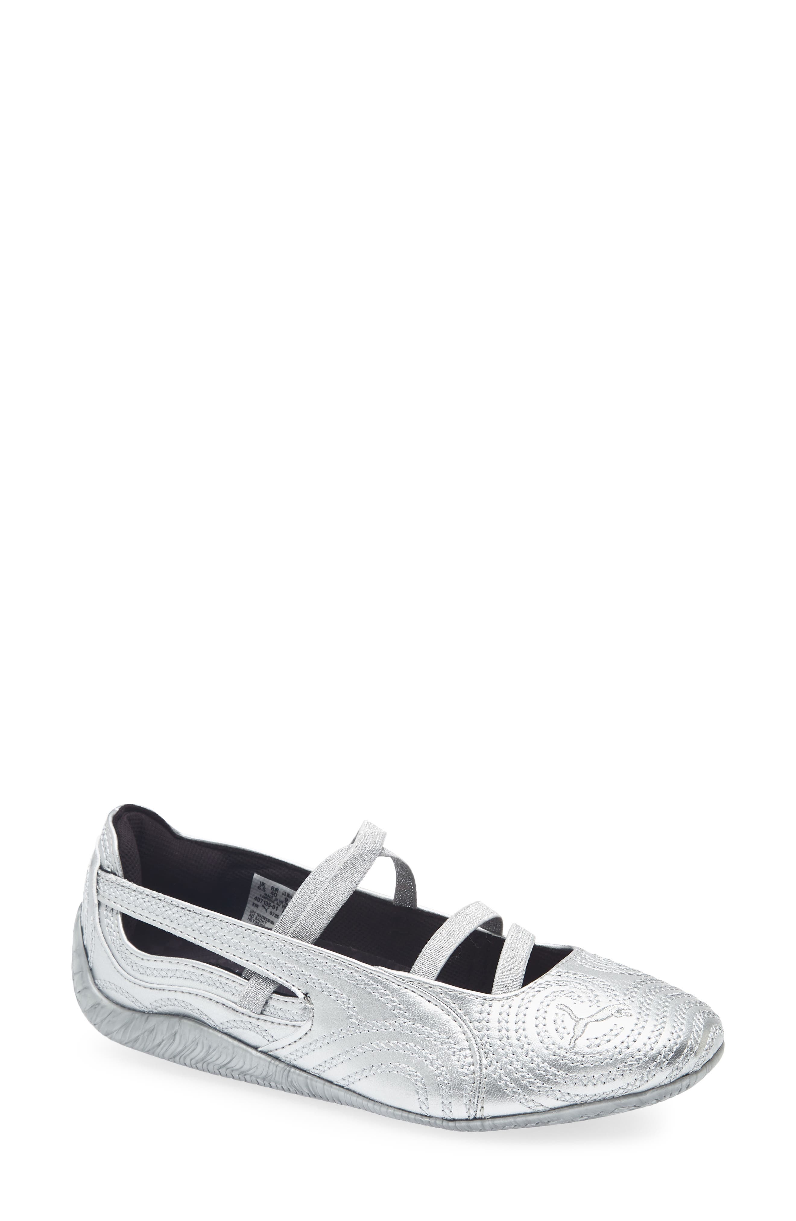 PUMA x 'Wicked' Speedcat Ballet Sneaker, Main, color, Puma Silver/ Cool Mid Gray