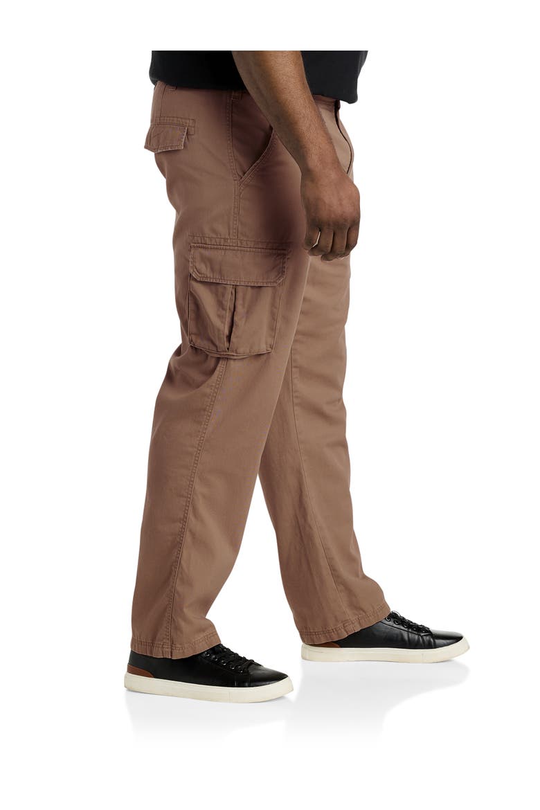 Big & Tall Broken-in Relaxed Fit Cargo Pants, Alternate, color, COCO MOCHA
