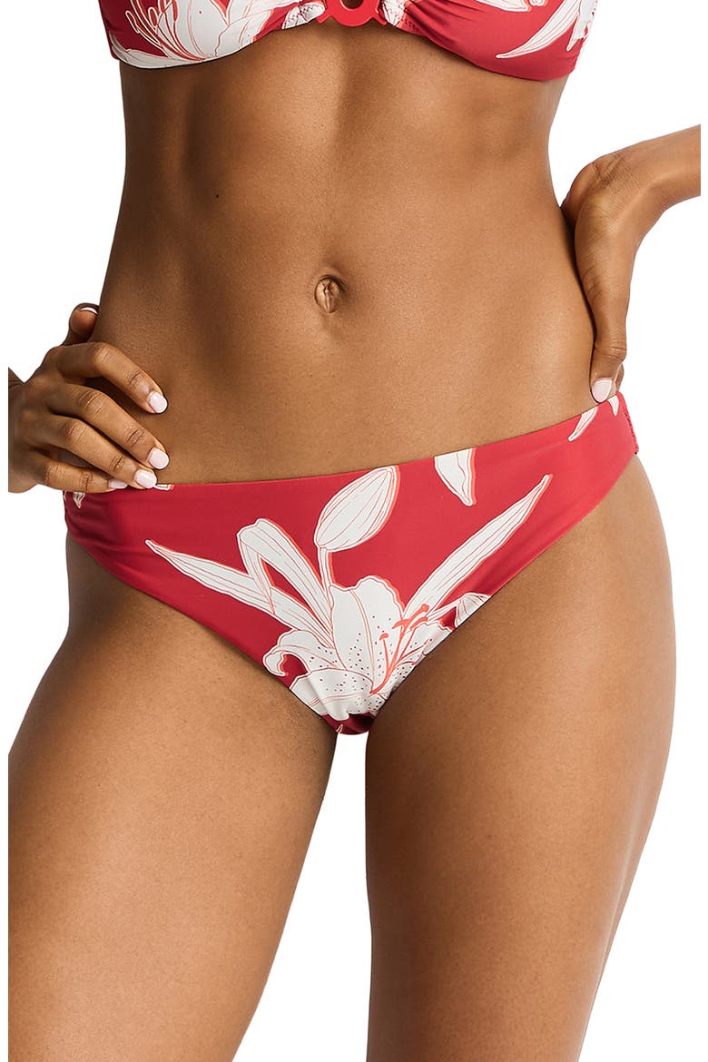 Veridian Swim Bottoms, Main, color, RUBY