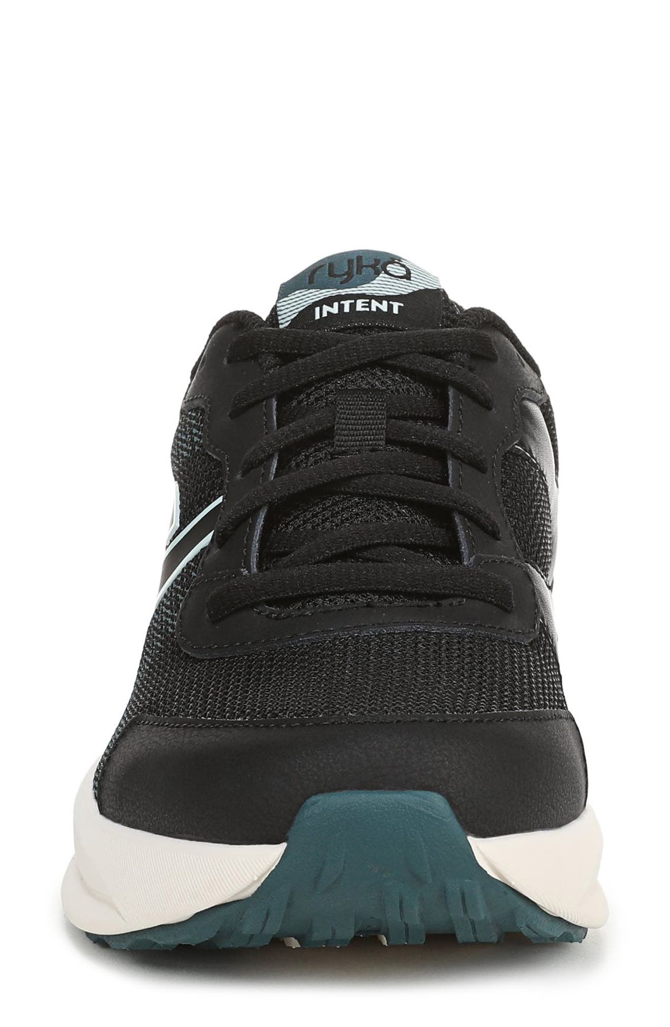 Rykä Intent Walking Sneaker, Alternate, color, Black