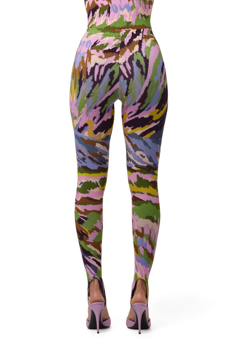 Brush Storm Print Stirrup Leggings, Alternate, color, BRUSH STORM