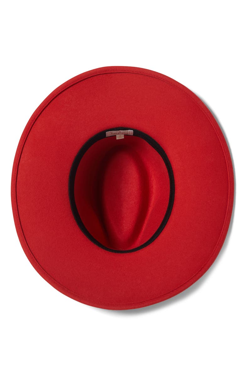 Brixton Harper Felted Wool Fedora, Alternate, color, Adrenaline Rush