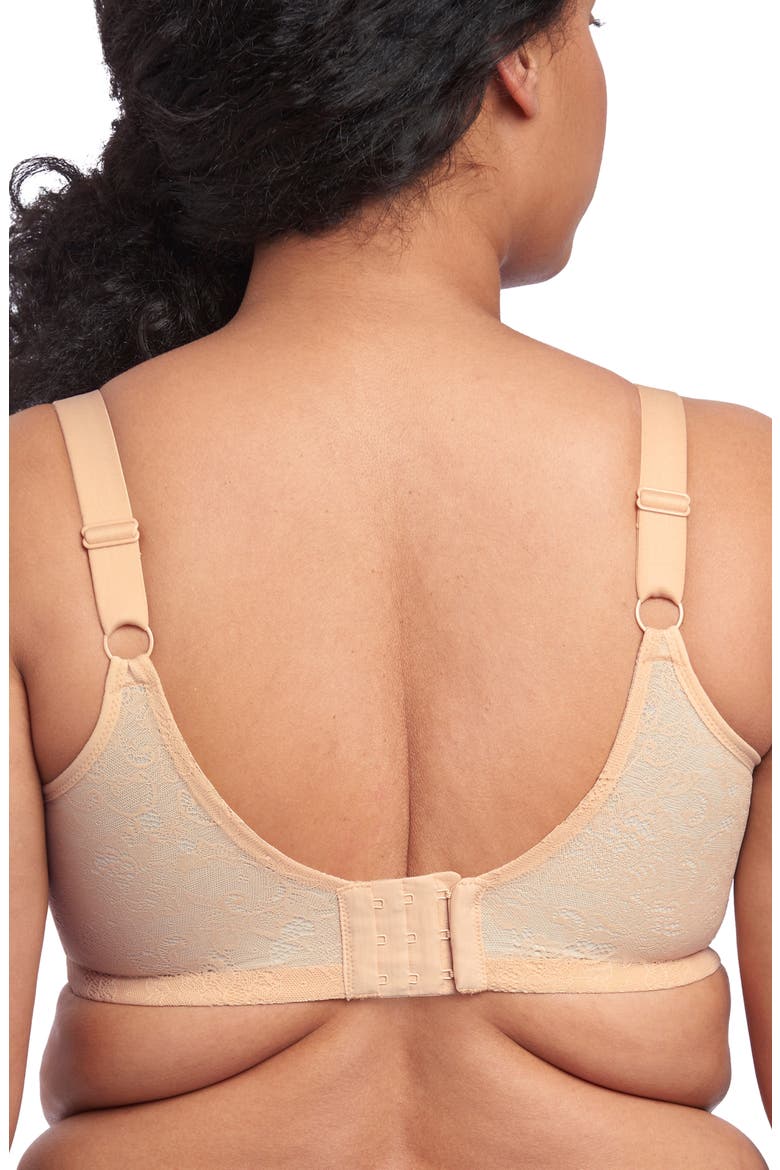 Yvette Full Figure Molded Underwire Bra, Alternate, color, SAND
