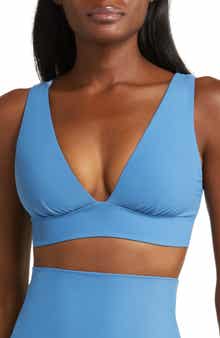BONDI BORN Amelia Longline Bikini Top