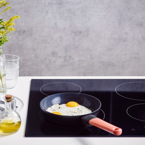 Brabantia Tasty+ 9.5" Sauté Pan With Lid, Nonstick Ceramic Coating In Blue