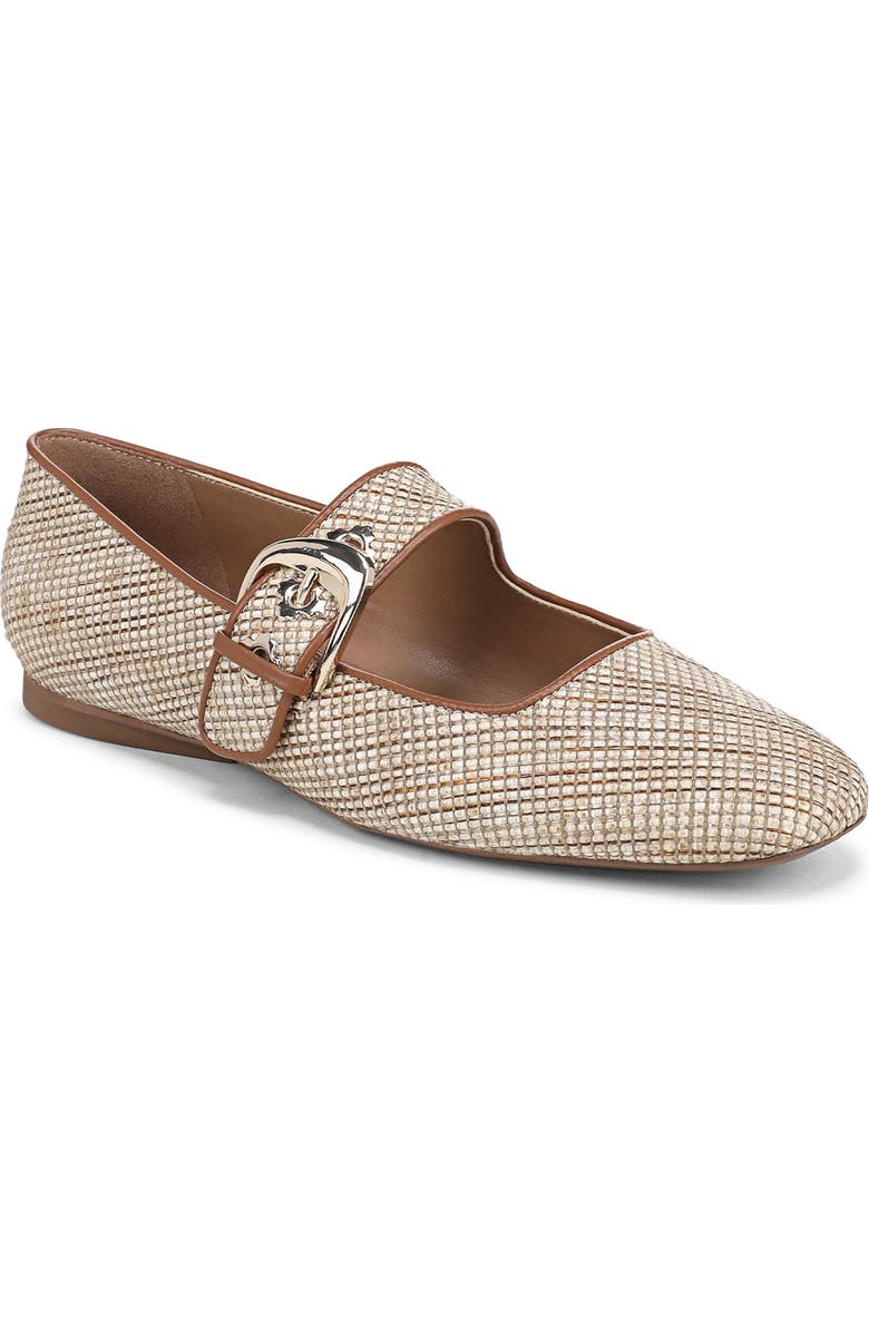 Naturalizer Cosmic Mary Jane Flat, Main, color, Beige Multi