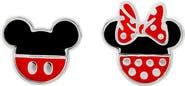 Disney Mismatched Mickey And Minnie Mouse Earrings