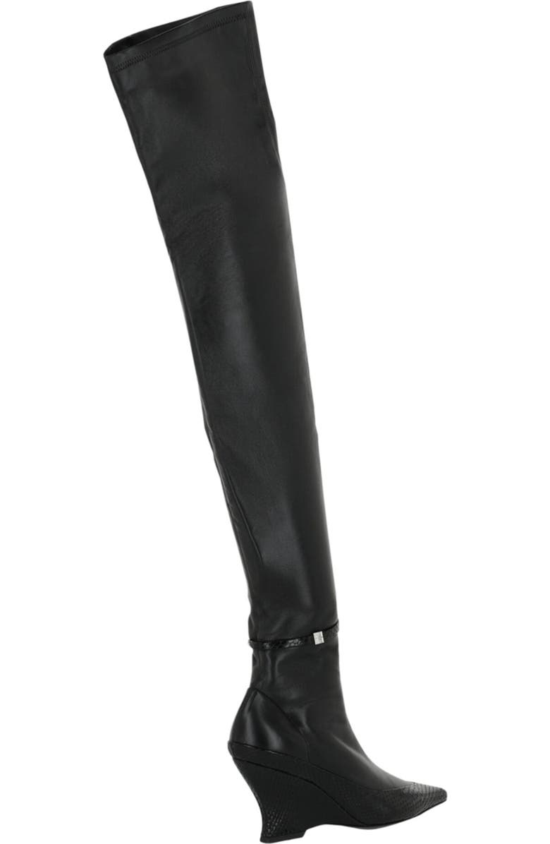 Givenchy Raven Over-the-Knee Boot, Alternate, color, Black