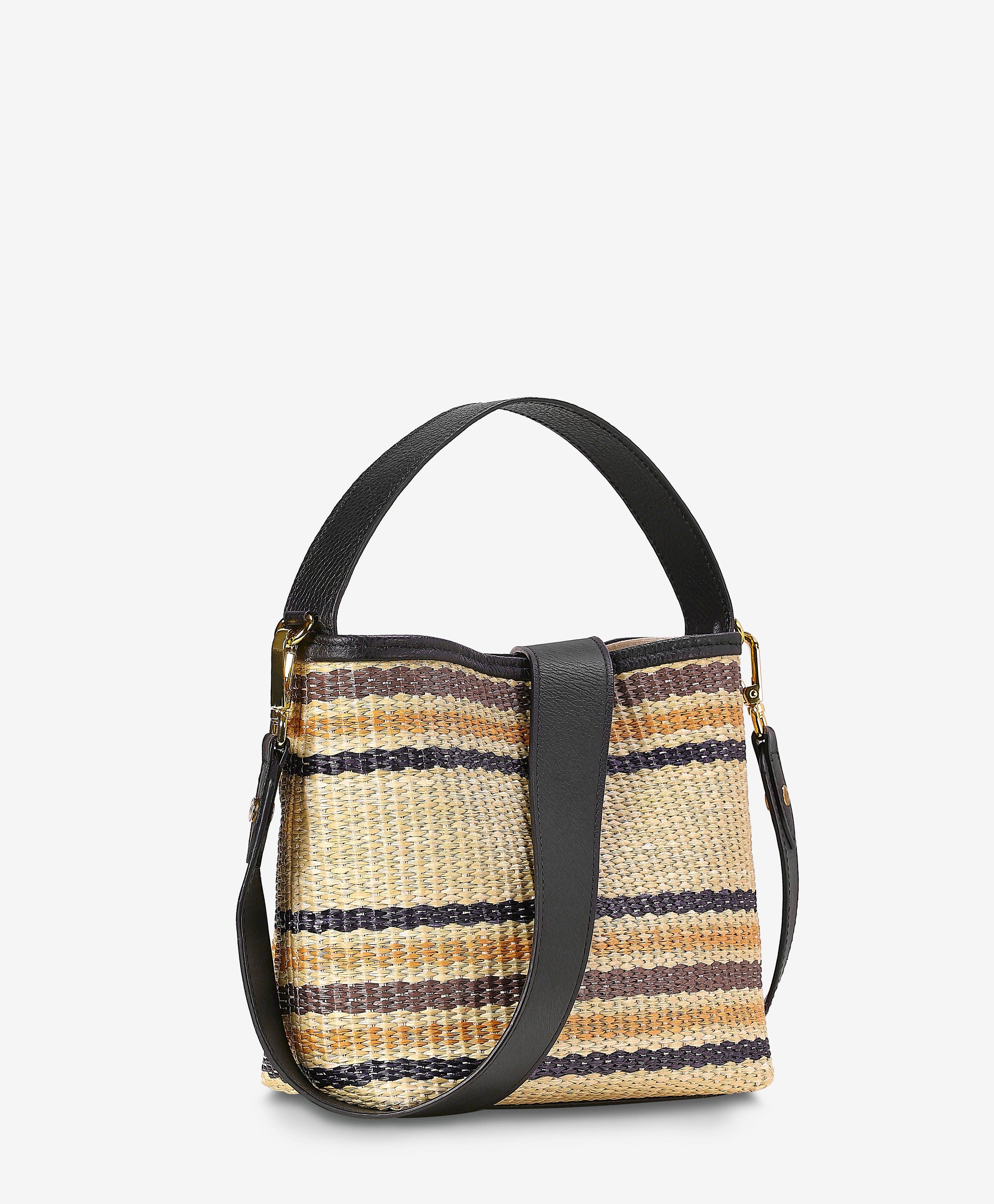 GiGi New York Tate Bucket Bag, Alternate, color, Natural Raffia