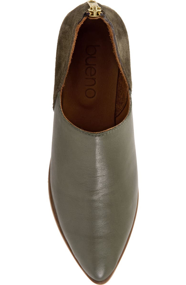 Bueno Beau Pointed Toe Loafer, Alternate, color, Dark Green