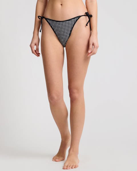 Cleo String-Tie Bikini Bottom