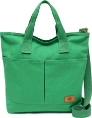 New Amsterdam Leatherworks Ayla Cotton Canvas Tote Bag
