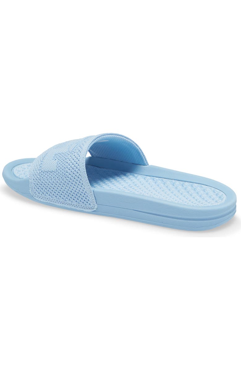 APL Big Logo TechLoom Knit Sport Slide, Alternate, color, Ice Blue