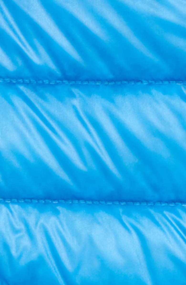 Moncler Acorus Channel Quilted Down Moto Jacket, Alternate, color,