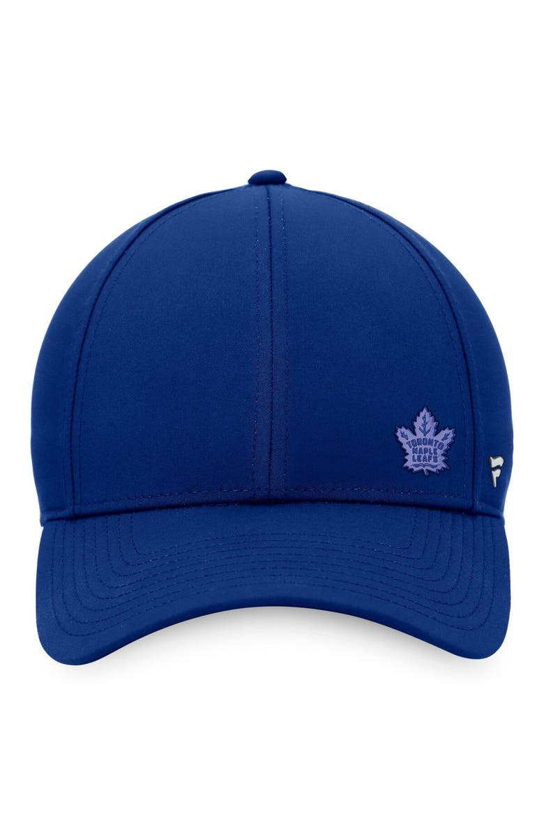 FANATICS Women's Fanatics Branded Blue Toronto Maple Leafs Authentic Pro Road Structured Adjustable Hat, Alternate, color, 