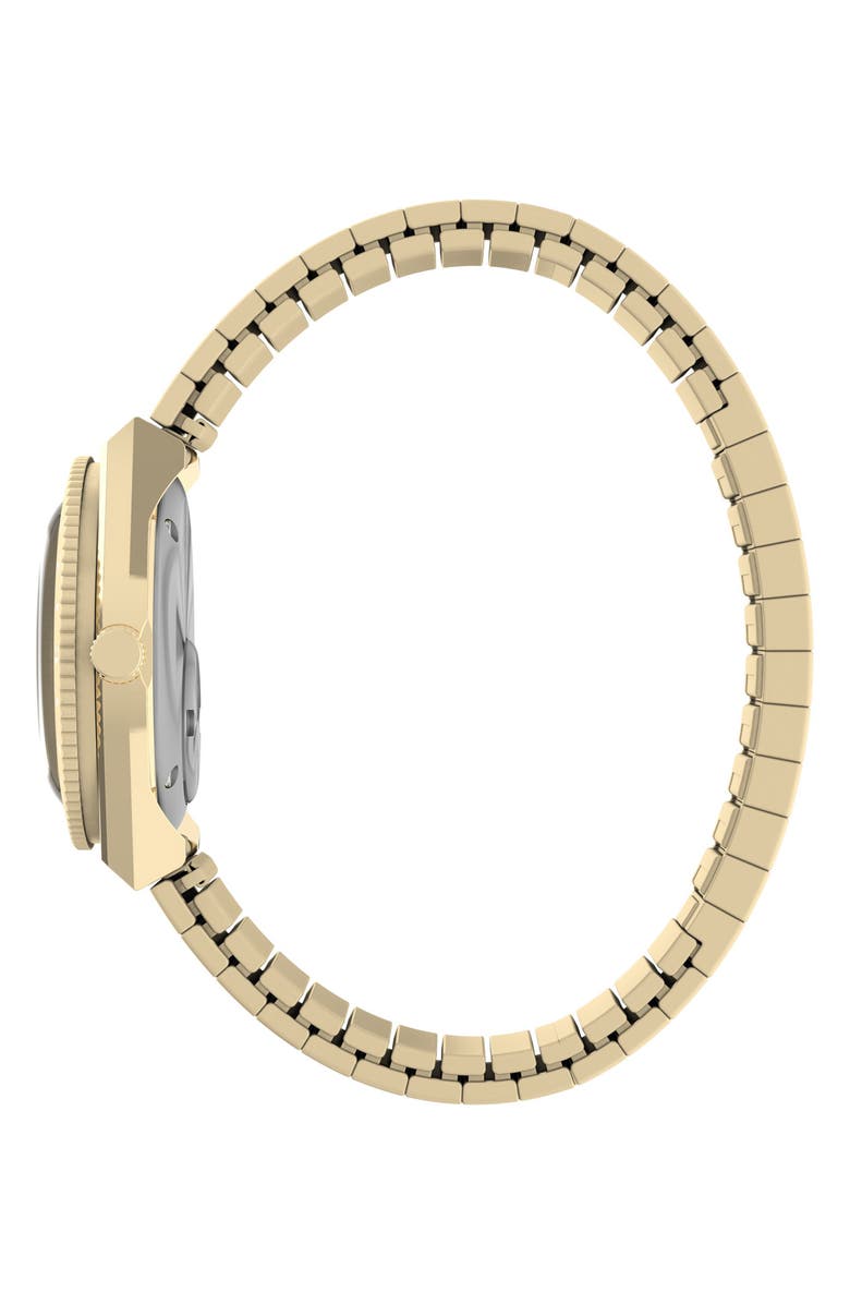 Timex<sup>®</sup> Q Timex<sup>®</sup> Mini 30mm Stainless Steel Expansion Band Watch, Alternate, color, Gold-Tone