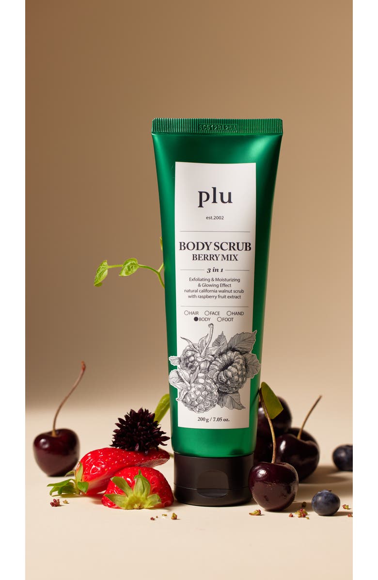 Plu Body Scrub Berry Mix, Alternate, color, NO COLOR