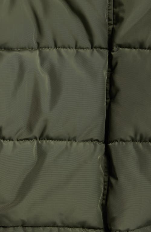 Sam Edelman Parka With Removable Hood In Green