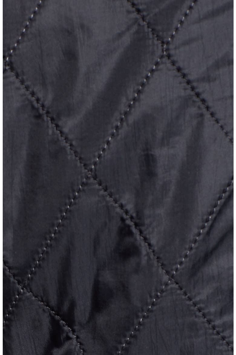 Cavalry Fleece Lined Quilted Jacket, Alternate, color, NAVY
