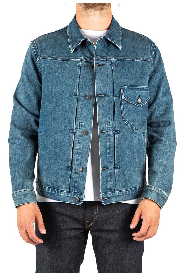 The Blade Denim Jacket, Main, color, HAYLEY