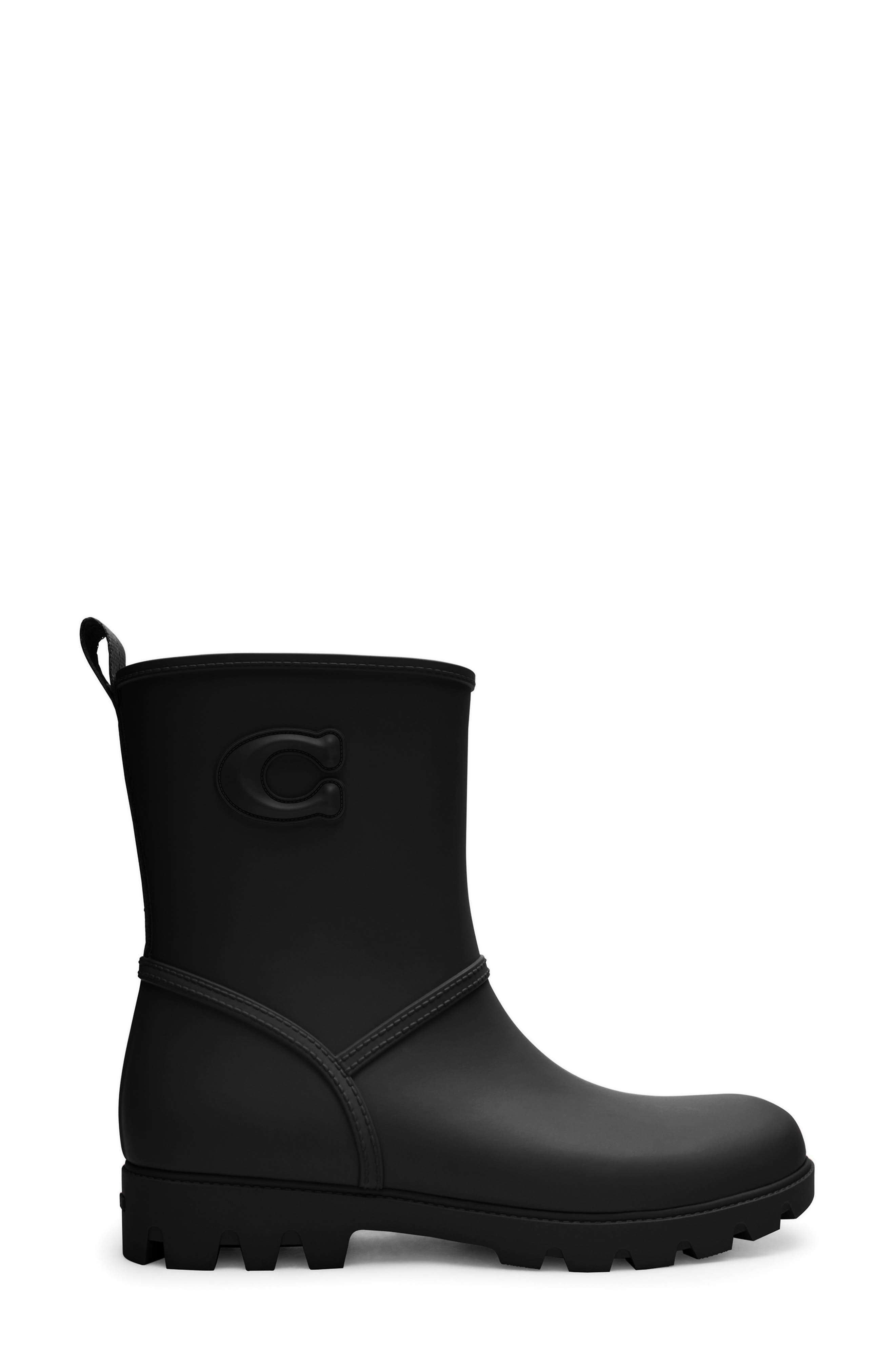 COACH Ryder Rain Boot, Alternate, color, 