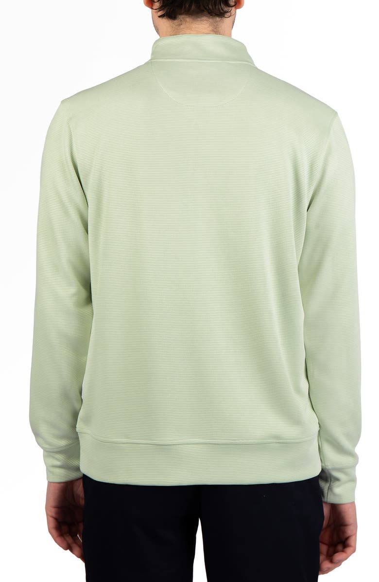 TailorByrd Ottoman Quarter Zip Sweater, Alternate, color, Sage