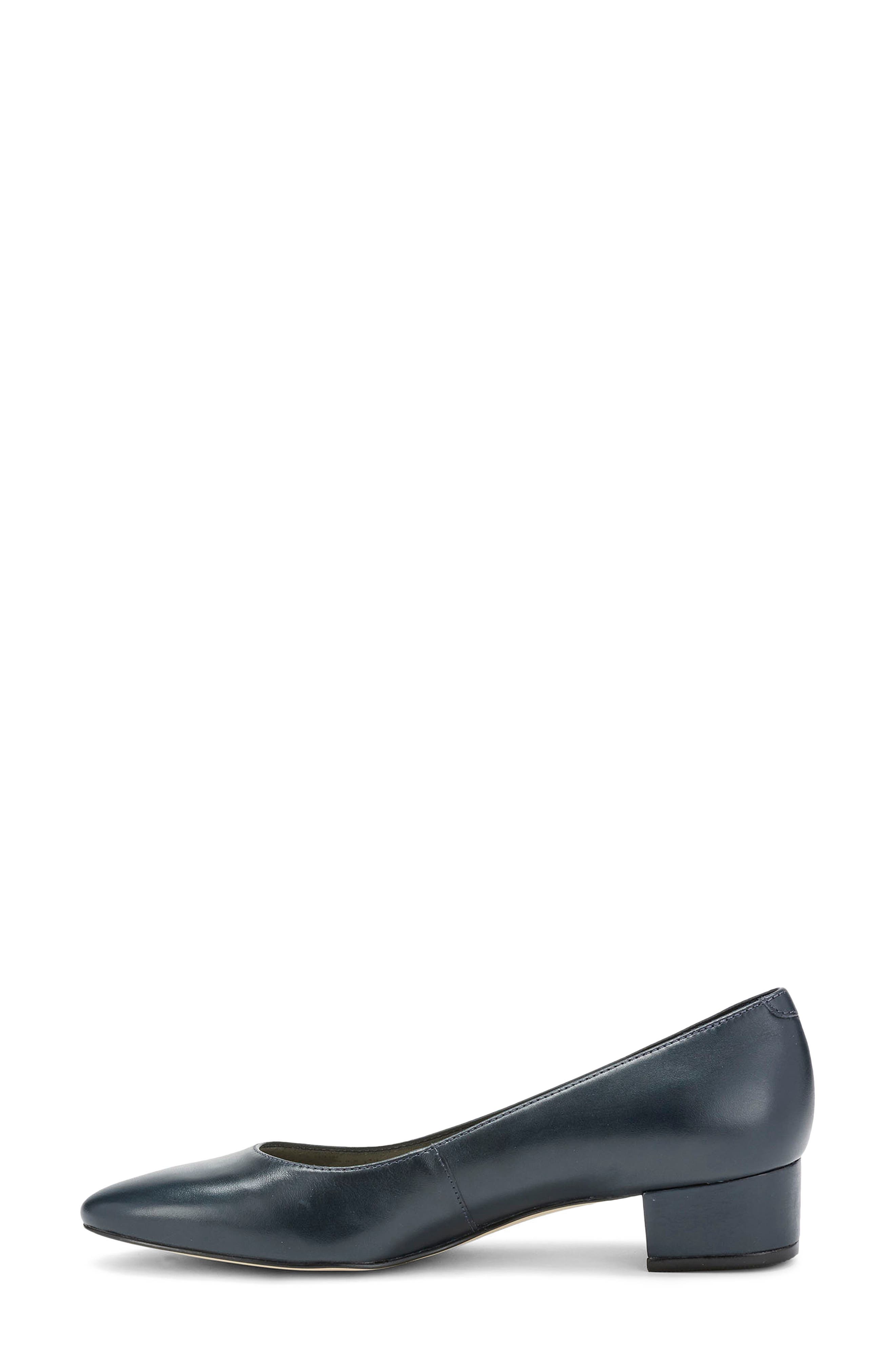 Heidi II Pump, Alternate, color, NAVY LEATHER