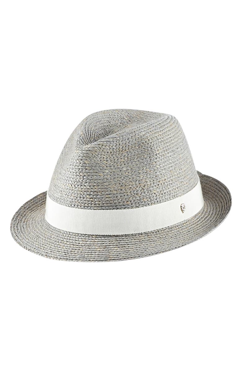 Helen Kaminski Raffia Fedora, Main, color, Eclipse Melange/Moonlight