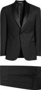 Emporio Armani Shawl Collar Black Wool Tuxedo