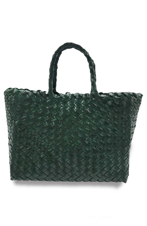 ORYANY ORYANY KAYLA WOVEN LEATHER TOTE 