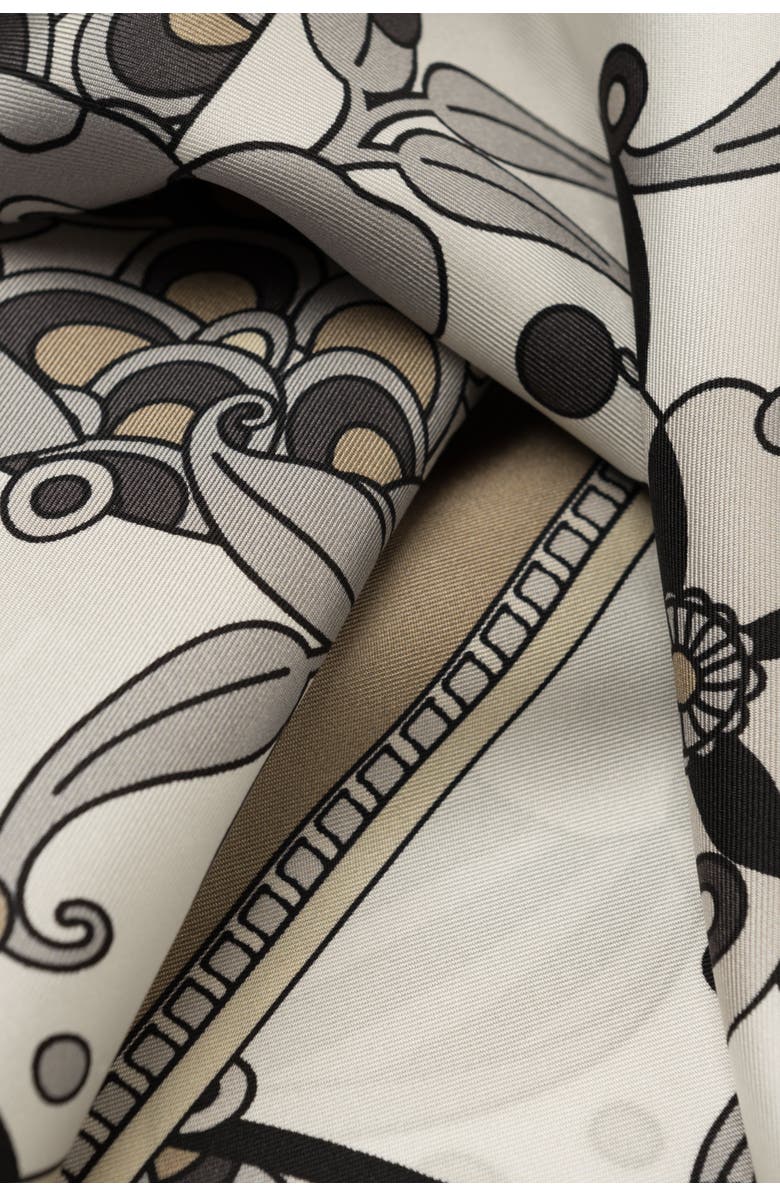 Elizabetta Lombardi - Hand Rolled Silk Neckerchief for Men, Alternate, color, Sand