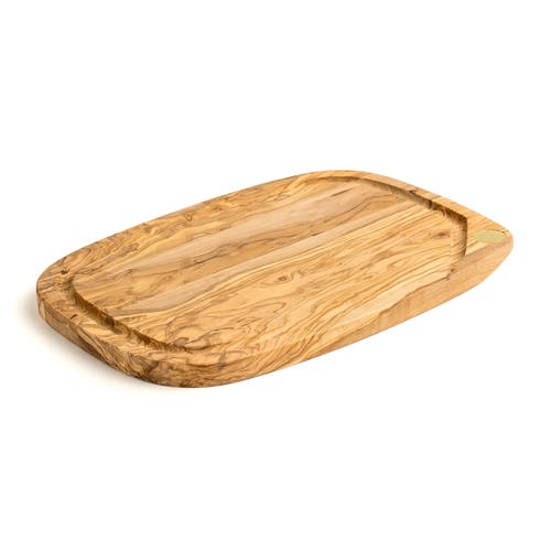 Berard Nerro Olivewood Chopping Board, 13 X 9.45 X 0.71 Inch In Brown