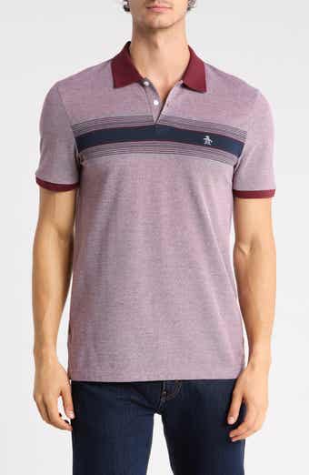Birdseye Pique Stripe Polo