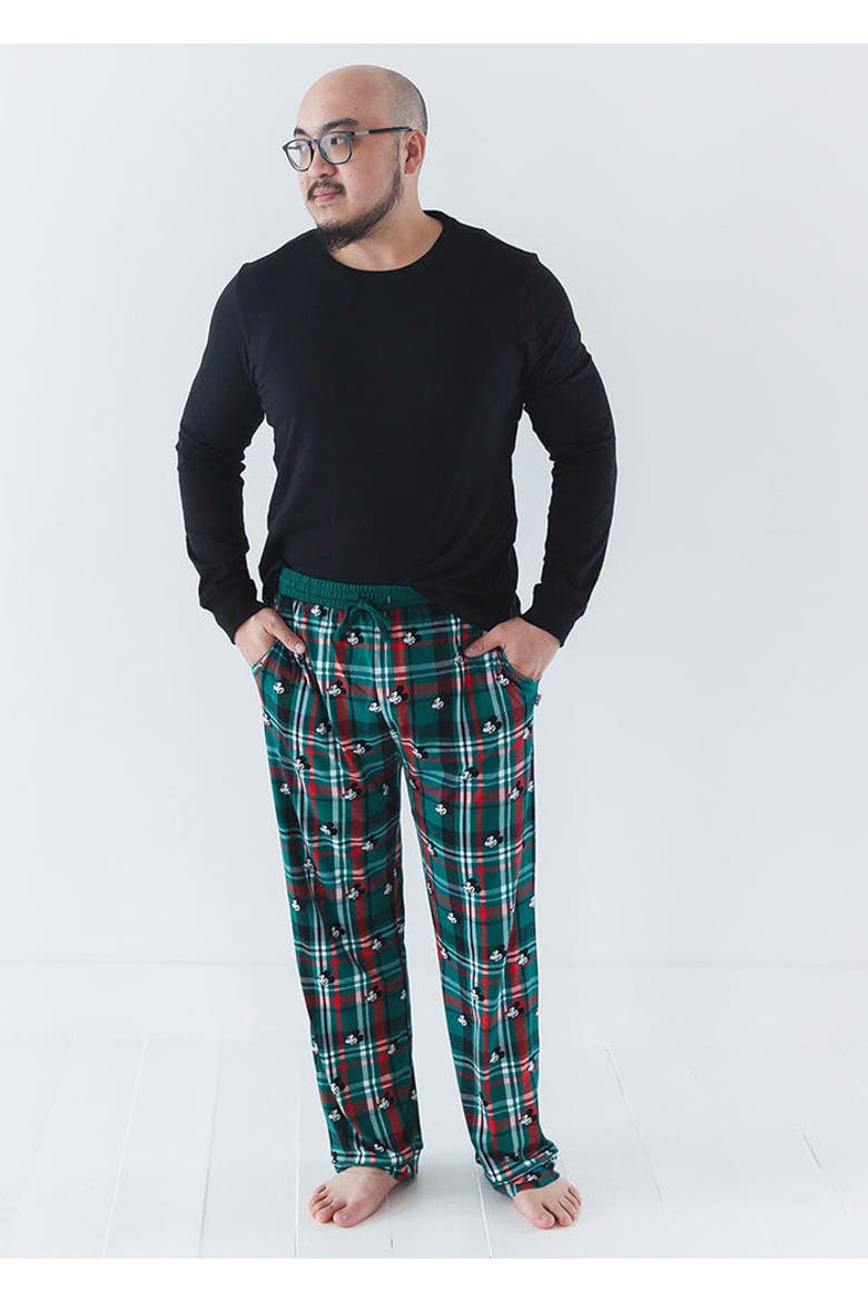 Men's Steamboat Willie Tartan Pajama Pants, Alternate, color, Multicolor