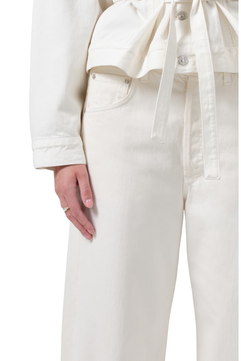 Ayla Super High Waist Baggy Jeans, Alternate, color, PASHMINA