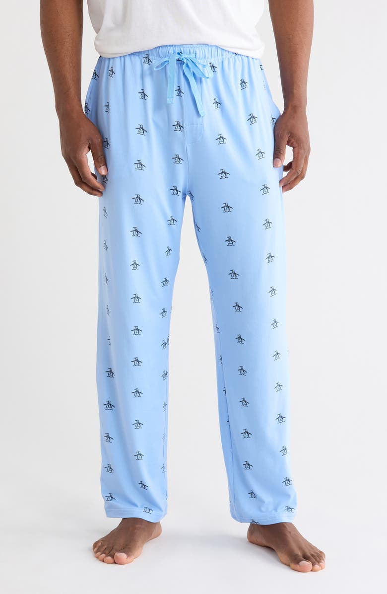 Original Penguin Classic Pete Pajama Pants, Main, color, Placid Blue