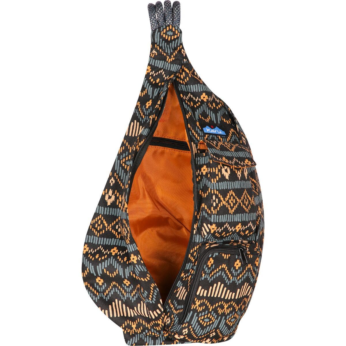 Rope Bag - Women's, Alternate, color, Chalet Holiday