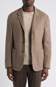 Canali Bruma Trim Fit Wool Jacket