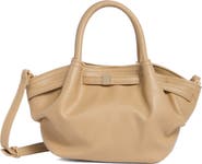 URBAN EXPRESSIONS Faux Leather Top Handle Crossbody Bag