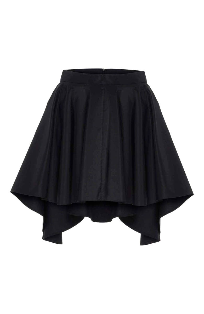THEO The Label Theia Taffeta Hi-Low Skirt, Alternate, color, 