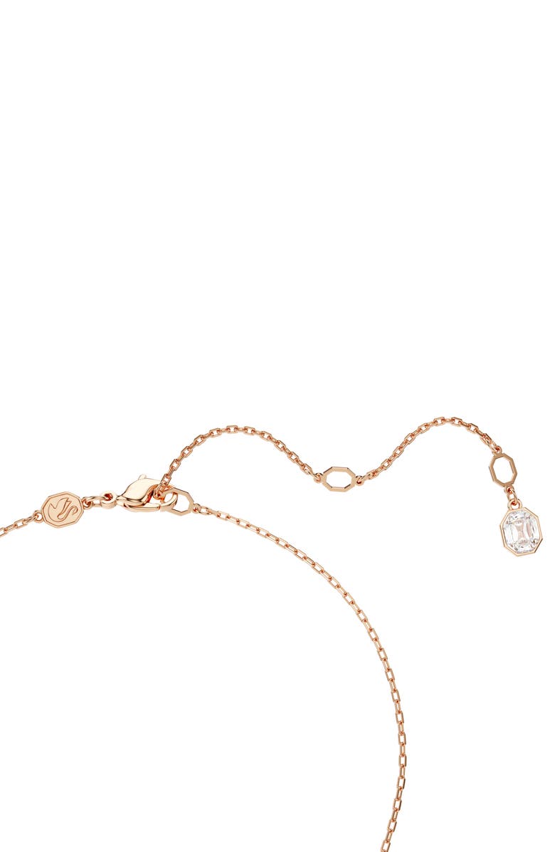 Swarovski Constella Pendant Necklace, Alternate, color, Rose Gold