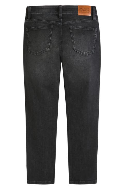 Kids' Five-Pocket Loose Tapered Fit Jeans (Big Kid)