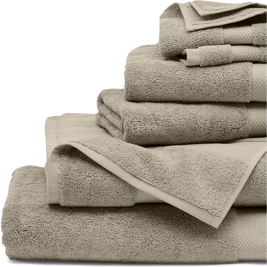 Boll & Branch Plush 6-piece Organic Cotton Bath Sheet Set In Oak