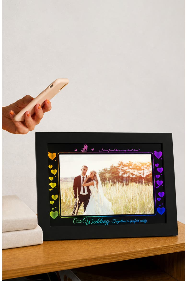 10.1 Inch IPS Touch Screen RGB WiFi Digital Picture Frame Wedding Gifts for Women, Alternate, color, Black