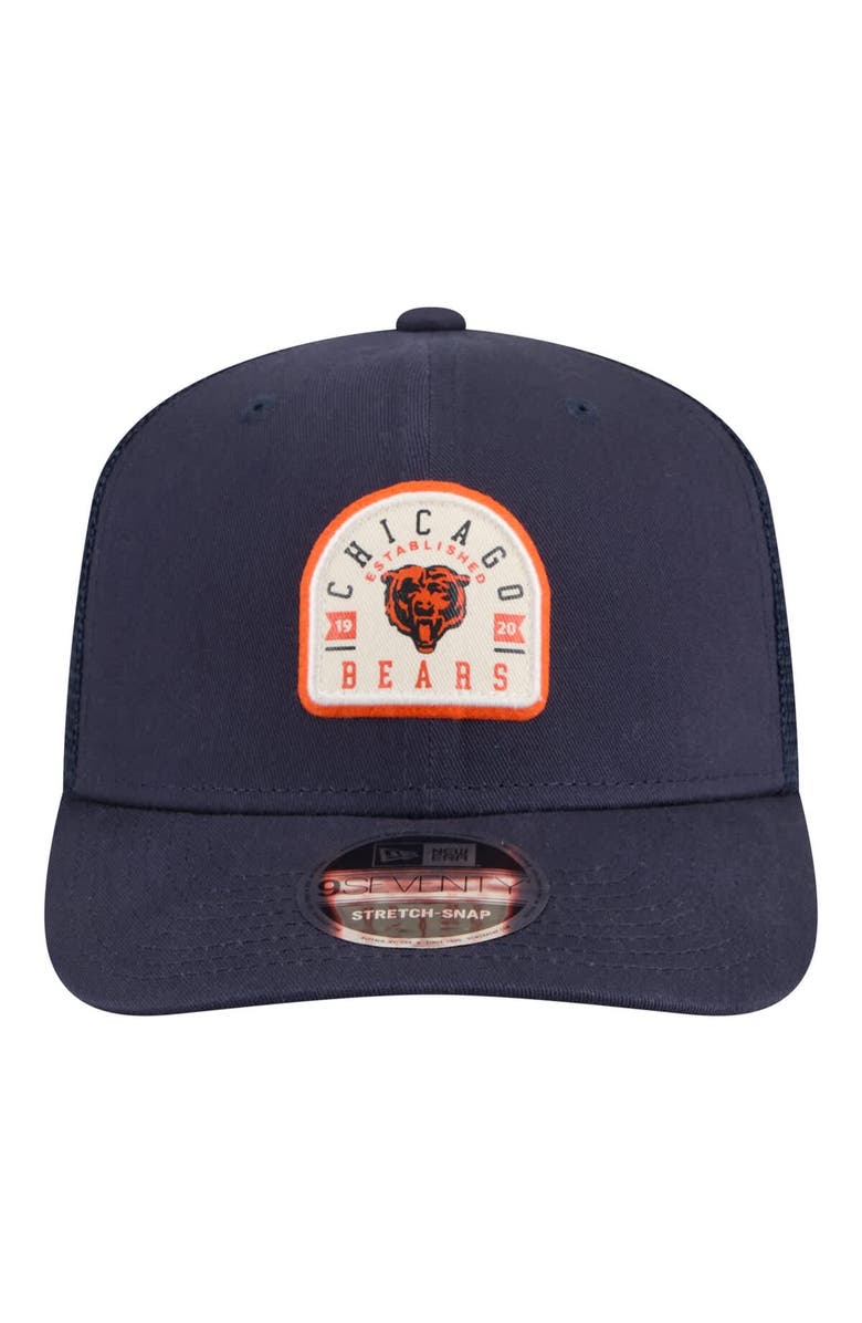 New Era Men's New Era Navy Chicago Bears Contest 9SEVENTY Adjustable Trucker Hat, Alternate, color, Navy