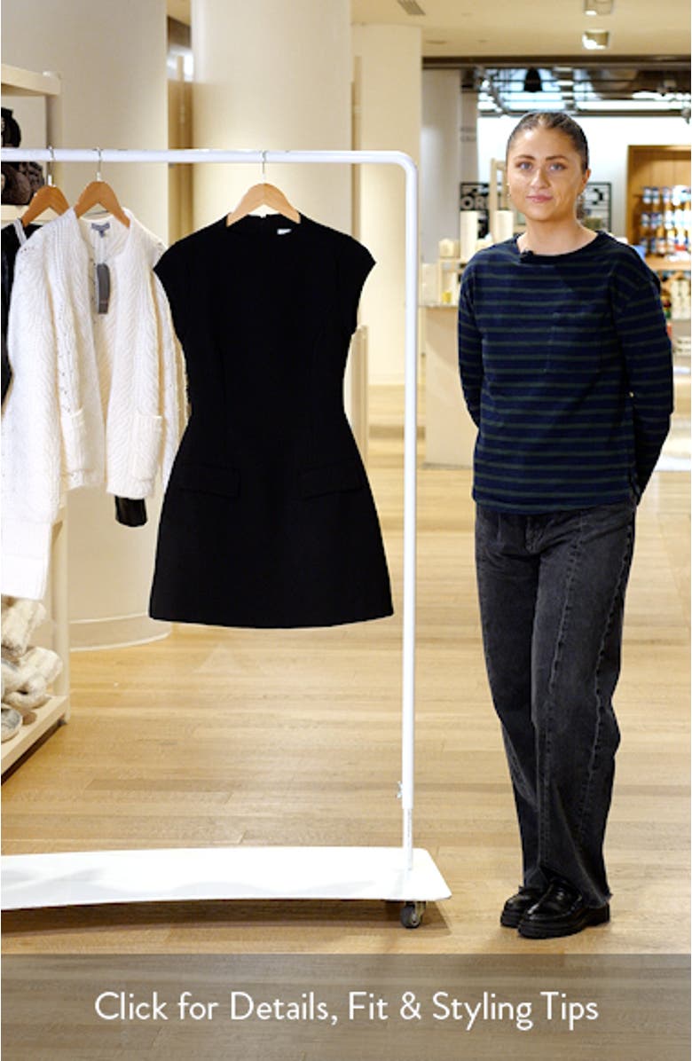 The Ultimate Muse Cap Sleeve Minidress, sales video thumbnail