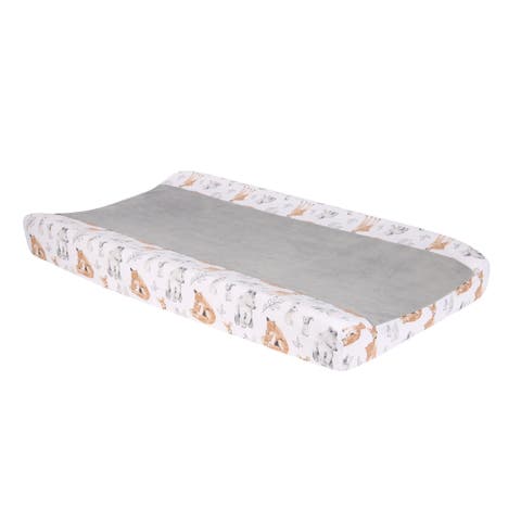 Painted Forest Minky Changing Pad Cover