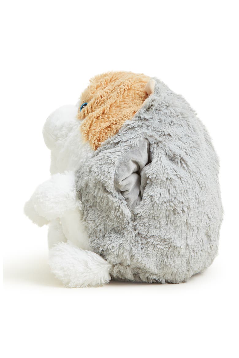 Supersized Cat Hand Warmer Plush Toy, Alternate, color, Grey/Brown